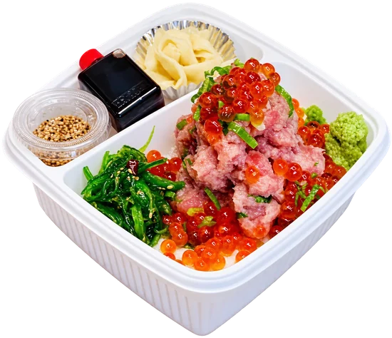 Take negitoro bowl packed for takeout